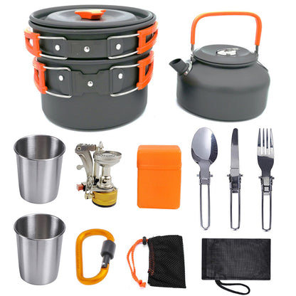 Camping Cookware - Campfire cooking set