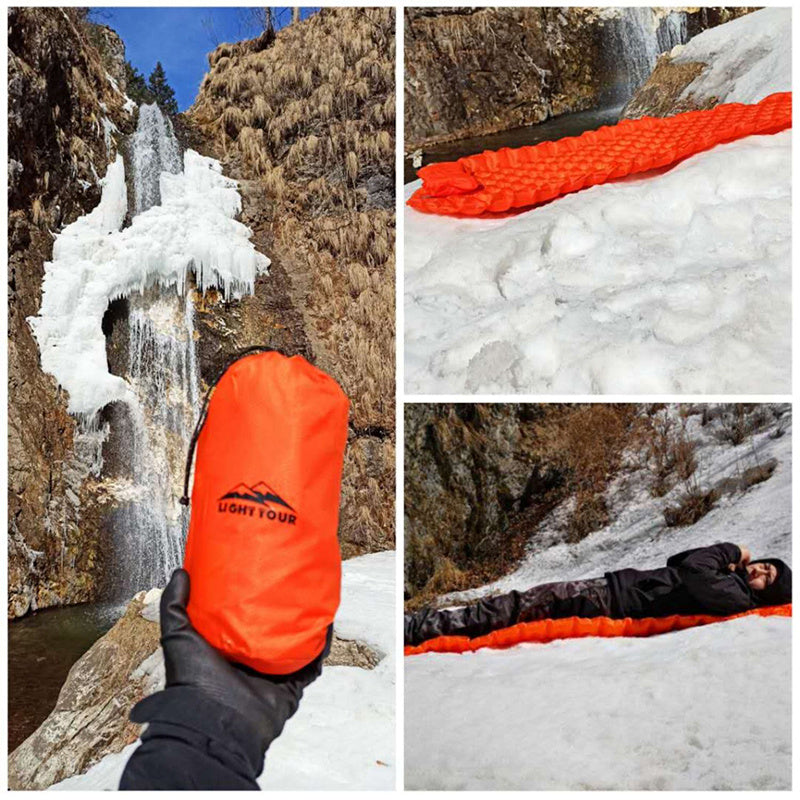 Camping Sleeping Pad | Ultralight Single Inflatable Mattress