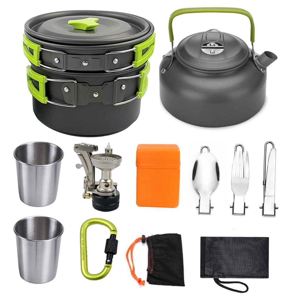Camping Cookware - Campfire cooking set
