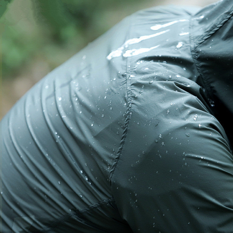 Men's Rain Jacket | Thick Waterproof Raincoat