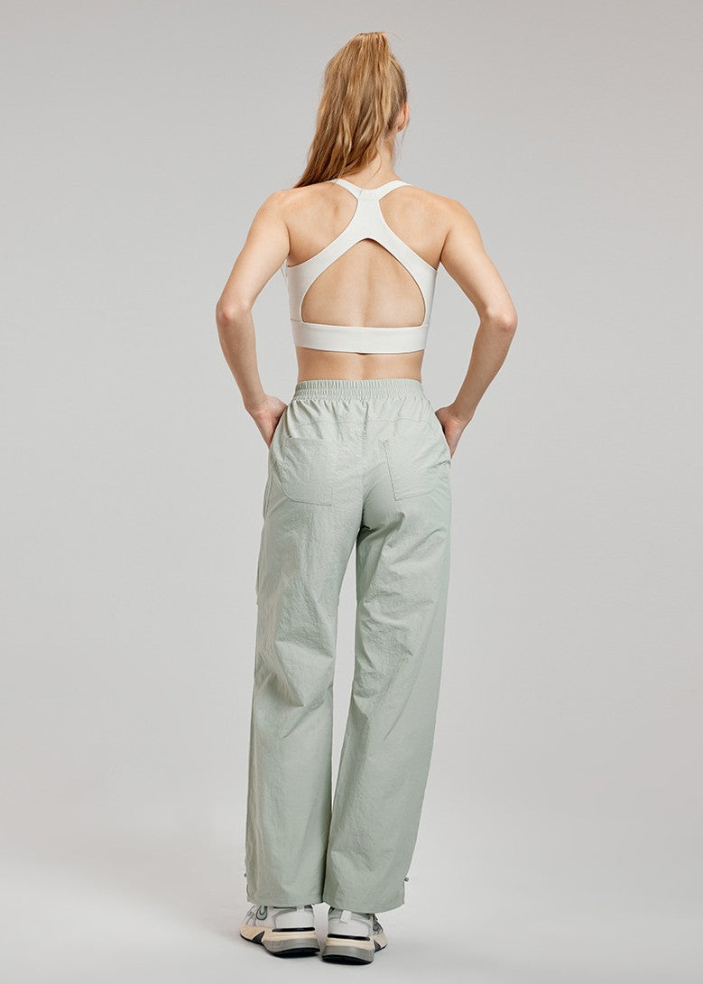 Women's Cargo Pants | Baggy & High waisted with stretch waist | hiking pants