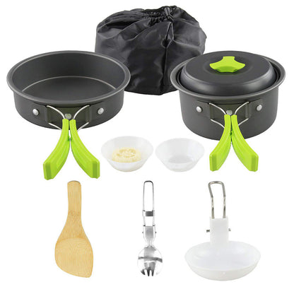 Camping Cookware - Campfire cooking set
