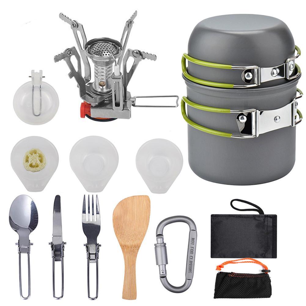 Camping Cookware - Campfire cooking set