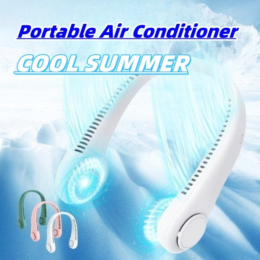 Portable Neck Fan | bladeless neck fan, 1800mh
