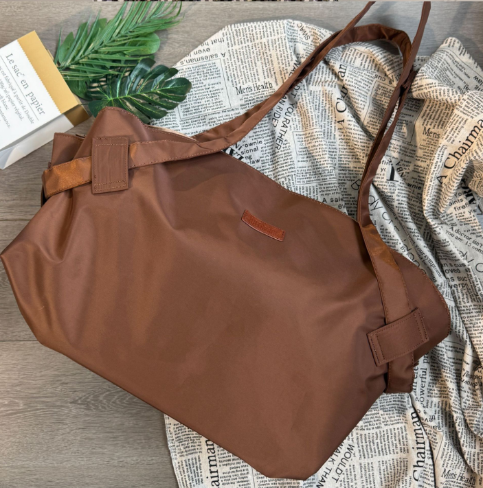 Load video: Foldable waterproof duffle camping tote &amp; travel, grocery